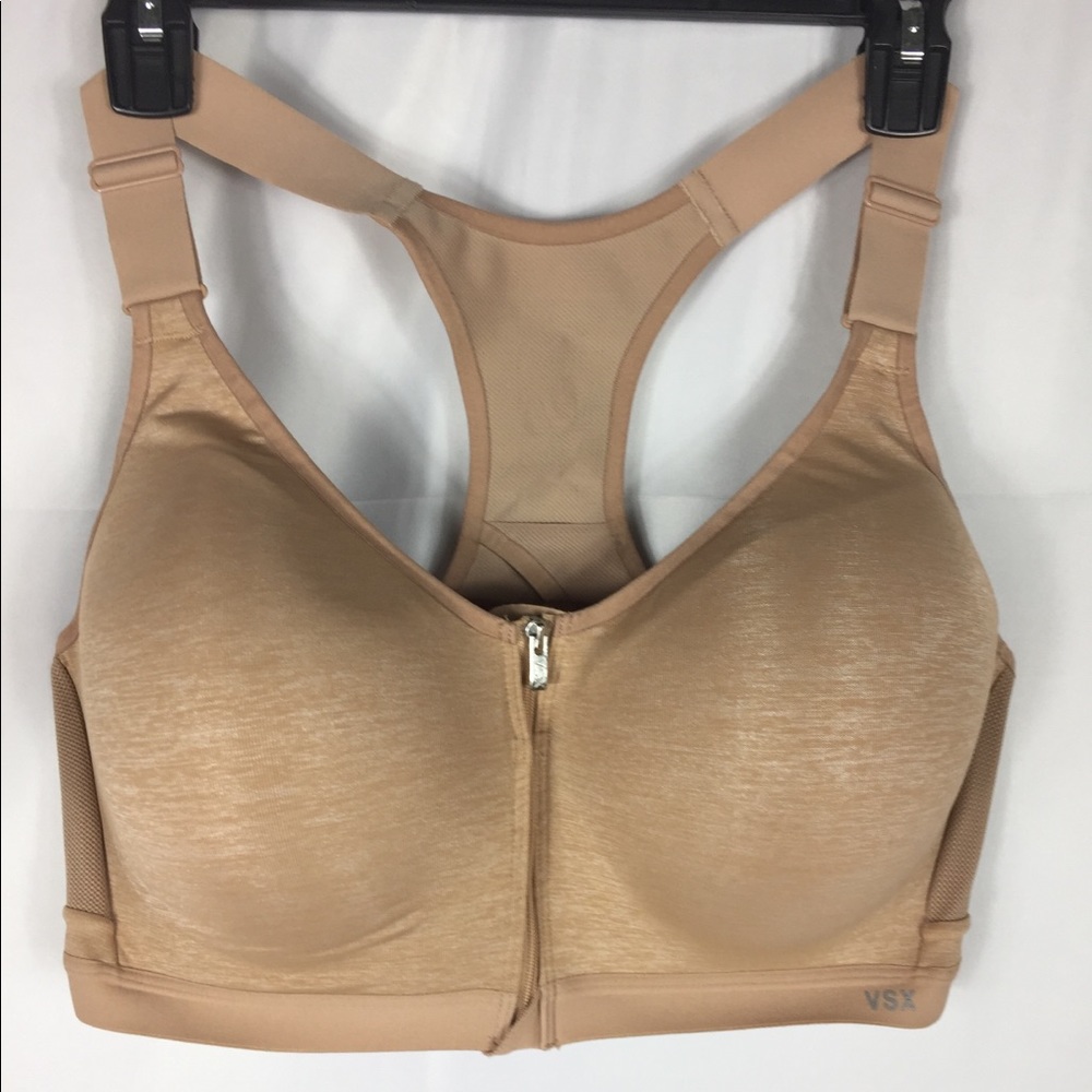 Victoria Secret zip up racerback sports bra 40DD